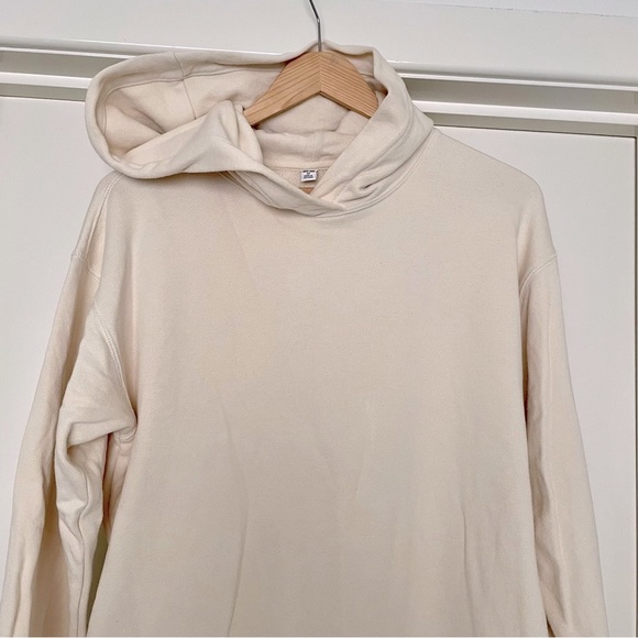 New as Sweat Hoodie Long Sleeve Dress with pockets 🤍 Uniqlo - Picture 4 of 11